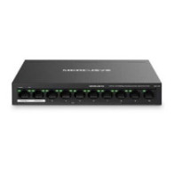 Switch poe+ no gestionable mercusys ms110p 10p 10/100 con 8p poe+ 65w ethernet mini desktop