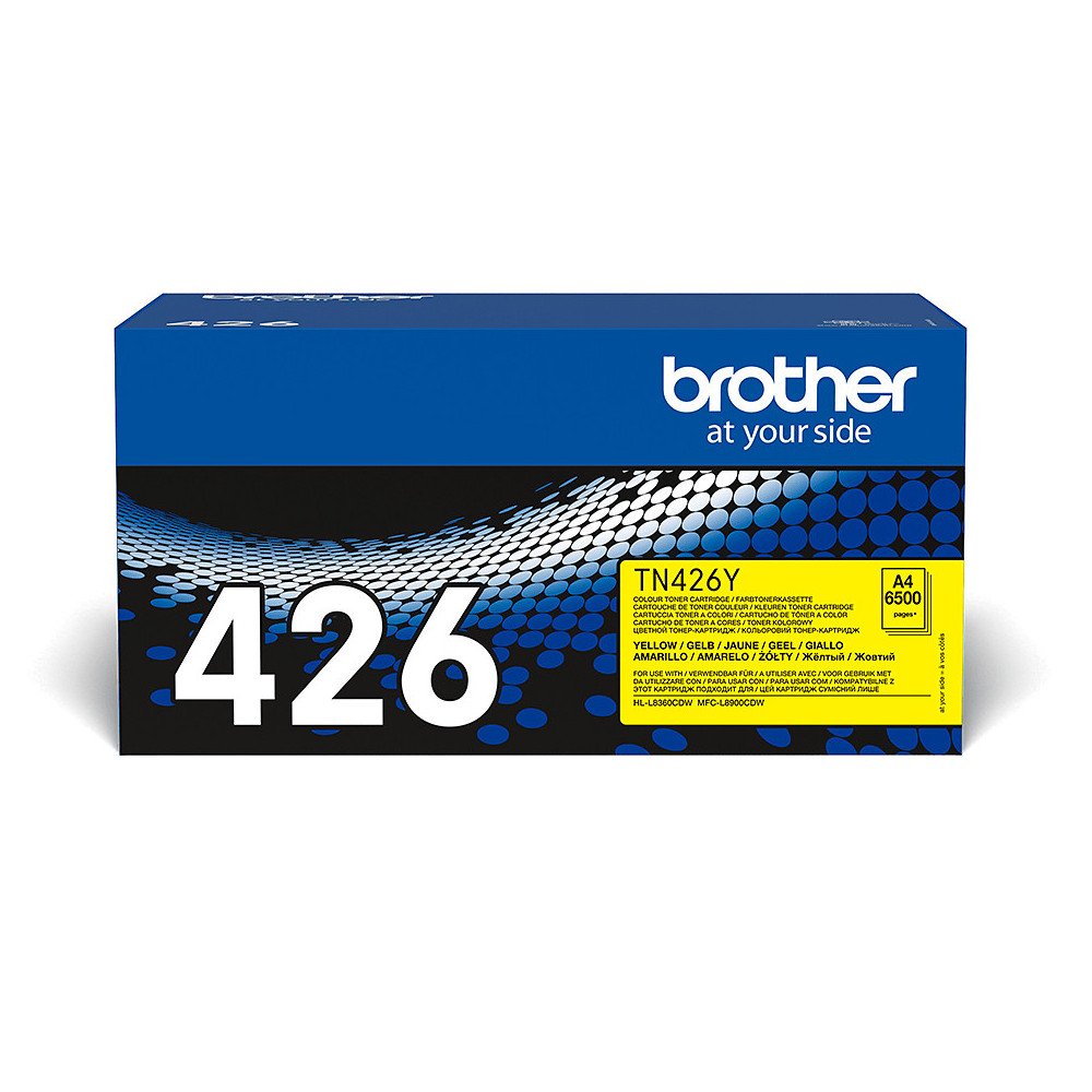 Tóner original brother tn426y amarillo 6.500 páginas