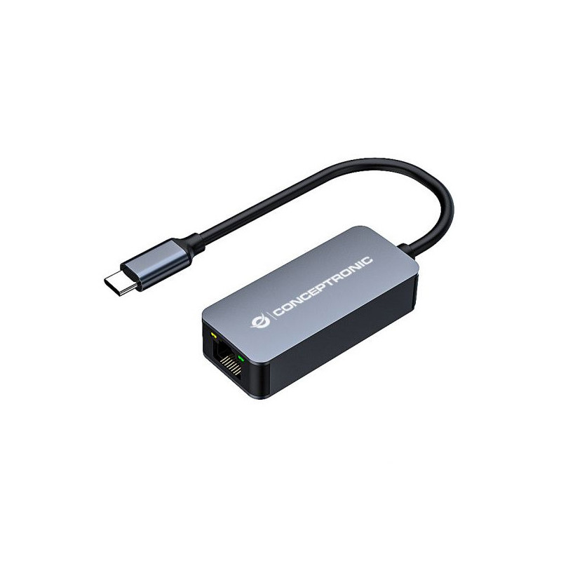 Adaptador de red usb-c 3.2 a 2.5gb rj45 conceptronic