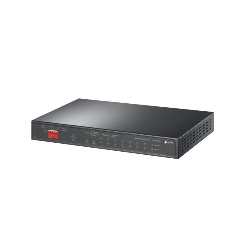 Switch no gestionable sg1210pp 9p gigabit 1p sfp/rj45 giga 2p poe++ 6p poe+ sobremesa