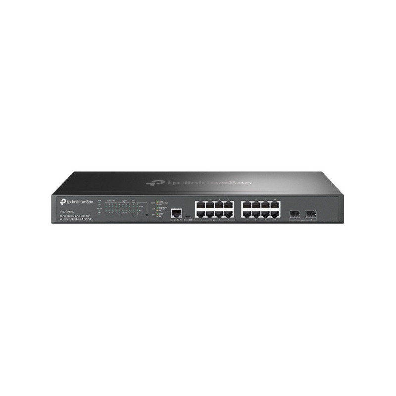 Switch gestionable l2+ tp-link omada sg3218xp-m2 16p 2.5gbps 8p poe+ 2xsfp+ 10gbps