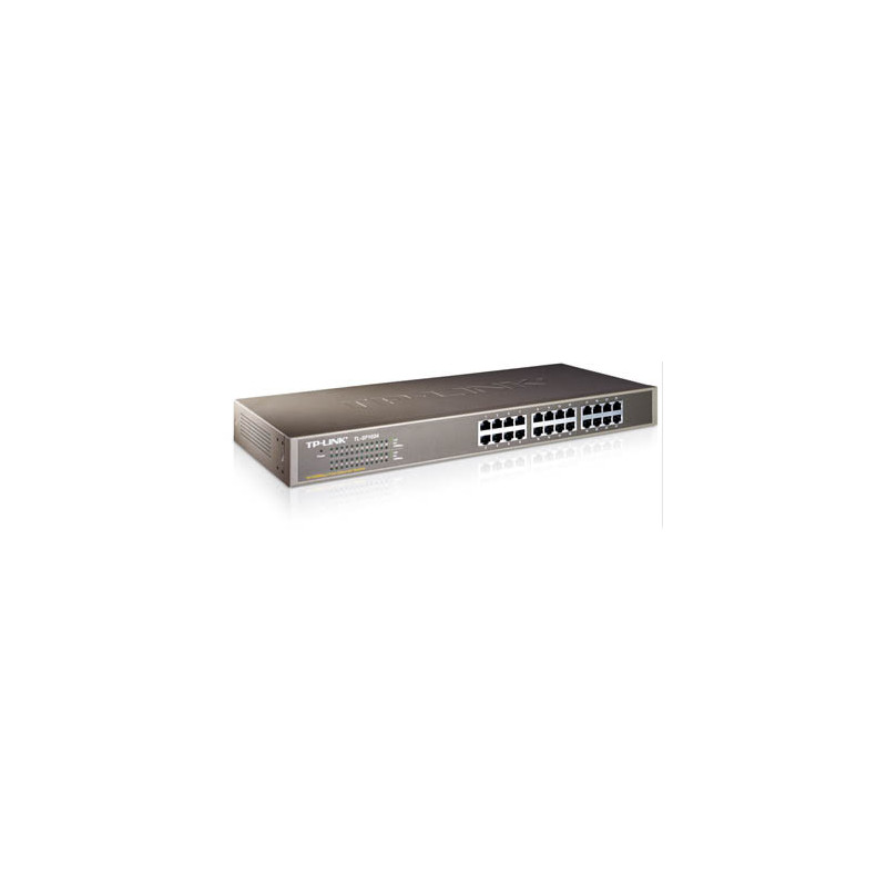 Switch no gestionable tp-link sf1024 24p ethernet carcasa metalica 19\ rack"