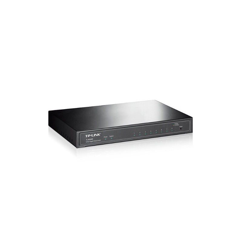 Switch semigestionable tp-link sg2008 8p giga