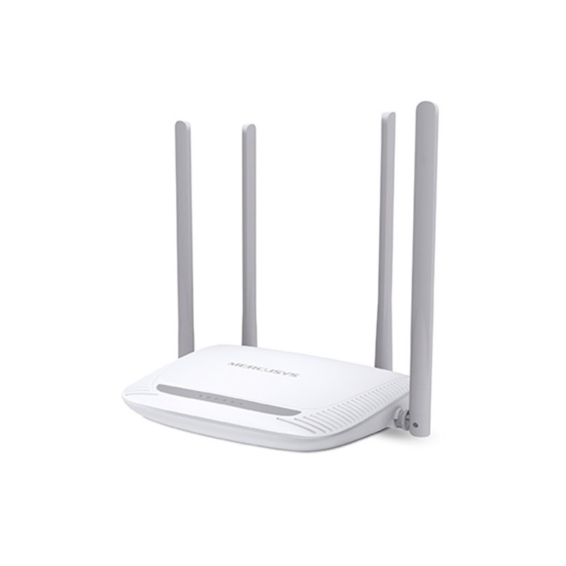 Router wifi n mercusys mw325r wifi n 300mbps 3 puertos lan 1 puerto wan 4 antenas de 5dbi
