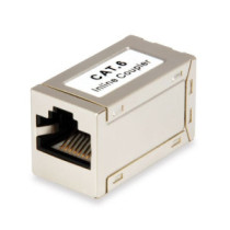 Adaptador rj45 cat.6 apantallado hembra - hembra 121179