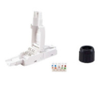 Kit 5 conectores rj45 equip categoria 6a 121162 montaje sin herramientas