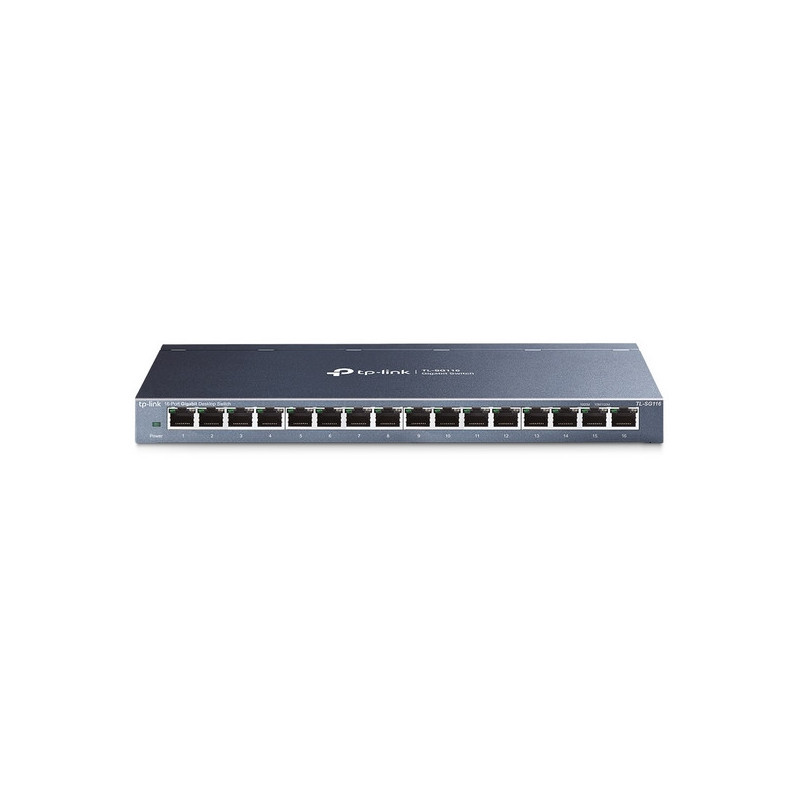 Switch no gestionable tp-link sg116 16p giga carcasa metalica no rack