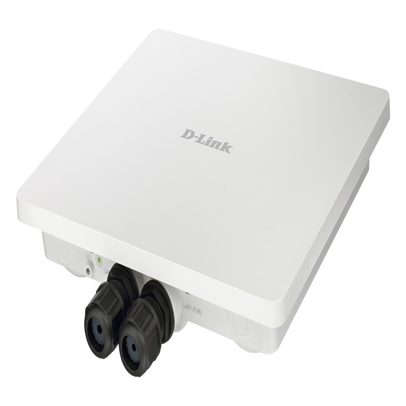Punto de acceso wifi exterior dualband d-link dap-3666 ac1200 wave2 comp. wifi4eu 2ptos giga ip68 po