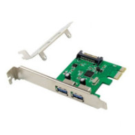 Controladora pcie conceptronic emrick06g pcie x1 2 puertos usb 3.0