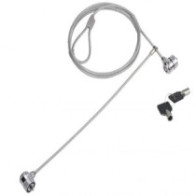 Cable de seguridad conceptronic con doble cabezal y llave 1.5m