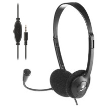 Headset ngs ms103 max con microfono y control de volumen jack 3.5 cable de 1.5m