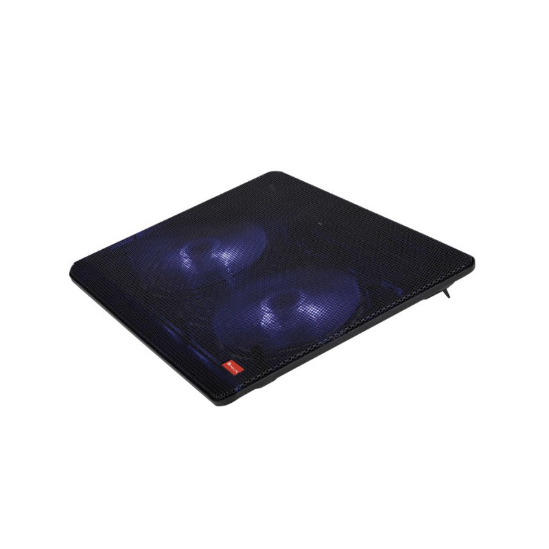 Base de refrigeracion para portatiles ngs jet stand hasta 15.6\ 2 ventiladores iluminacion led 1xusb"