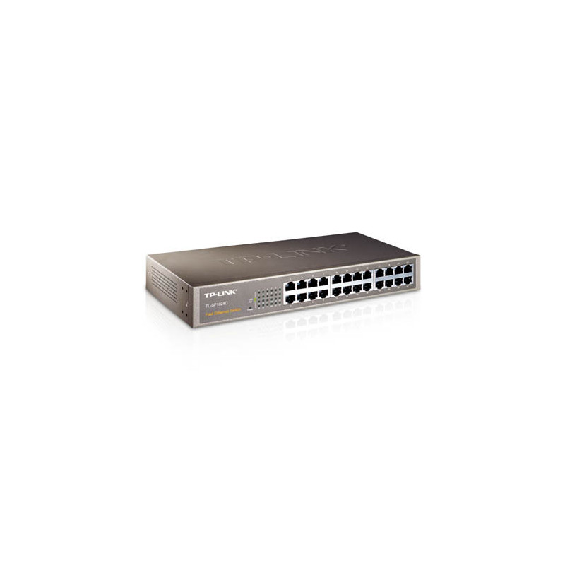 Switch no gestionable tp-link sf1024ds 24p ethernet carcasa metalica 13\ rack (kit de montaje no inc"