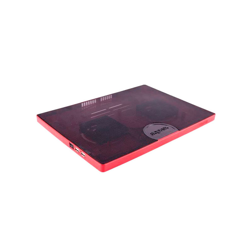 Base de refrigeracion para portatiles approx con leds - 2 ventiladores - puertos usb e interruptor