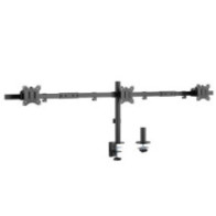 Soporte de mesa equip 650158 para 3 pantallas de 17\-32\" max. 7kg por pantalla max.vesa 100x100"