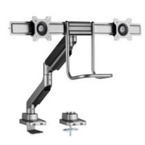 Soporte de mesa equip 650161 para 2 pantallas de 17\-32\" max. 9kg por pantalla max.vesa 100x100 reso"