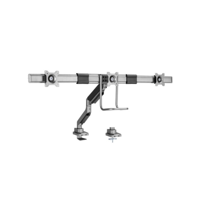 Soporte de mesa equip 650162 para 3 pantallas de 17\-32\" max. 6kg por pantalla max.vesa 100x100 reso"