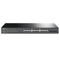 Switch semigestionable poe+ tp-link sg2428lp 28p de los cuales 16p giga poe+ 8p giga + 4p slot giga
