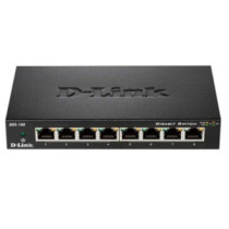 Switch no gestionable d-link dgs-108 8p giga carcasa metal sobremesa no rack
