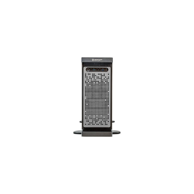 Caja rack 19\ unykach uk80.40.630 4u admite 4 gpus 8 bahias 3.5\" y 2 de 2.5\" 2xusb 3.0 1x usb-c 3.1 "