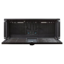 Caja rack 19\ 4u unykach uk51918 atx color plata negro 3 bahias 1x usb3.0 1xusb-c f.a atx/ redundant"
