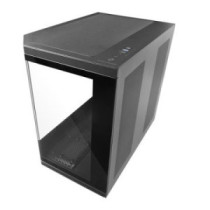 Caja atx semitorre gaming mars gaming mc3tcore color negro 3 paneles de cristal templado doble camar