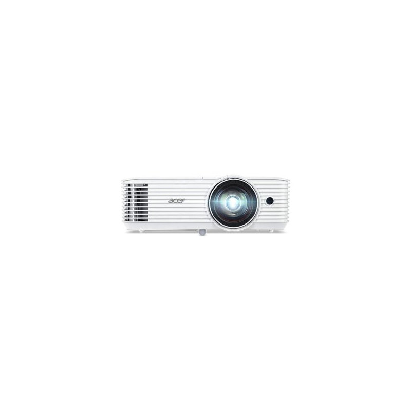 Proyector acer s1386wh, dlp 3d, wxga, 3600lm, 20000/1, hdmi, short throw 0.5, 2.7kg, euro emea