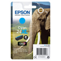 Tinta original epson t2432 xl cian c13t24324012 8.7ml