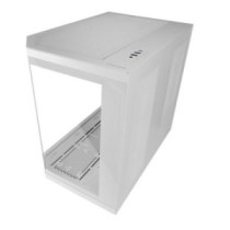 Caja atx semitorre gaming mars gaming mc3tcore color blanco 3 paneles de cristal templado doble cama