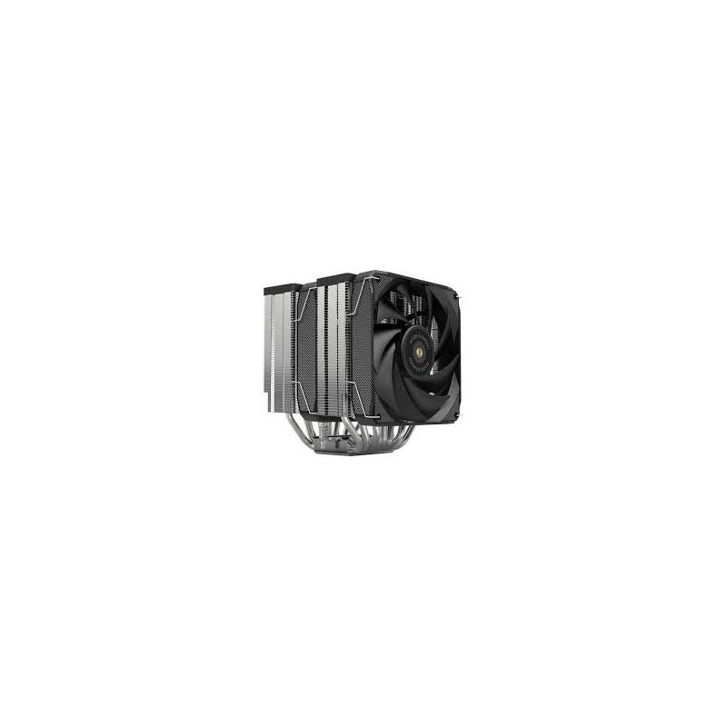 Ventilador con disipador de cpu mars gaming mcpu-xu9 black dual 9 heatpipes tdp 400w doble disipador