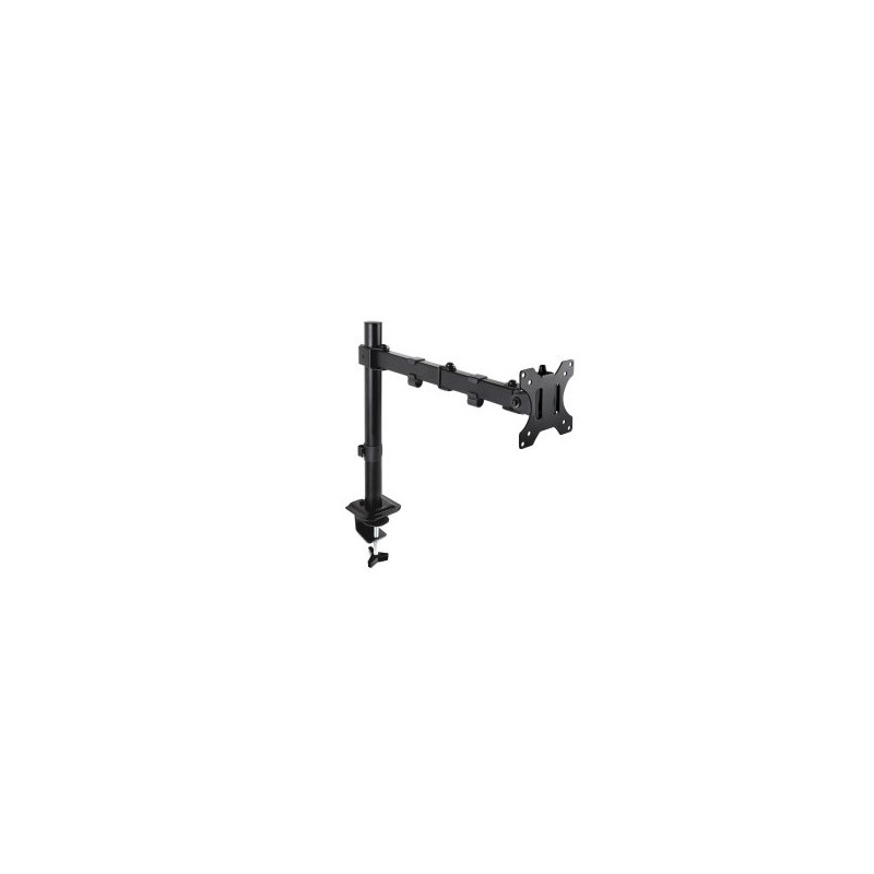 Soporte de mesa tooq db1801tn-b para 1 pantalla 17\-32\" gira incli 1 brazo articulado negro"