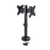 Soporte de mesa tooq db1132tn-b para 2 pantallas 17\-32\" gira e inclina color negro"