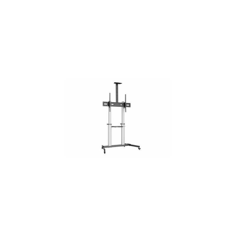 Soporte de suelo con ruedas equip para pantallas de 60-100\ color plata max.vesa 1000x400"