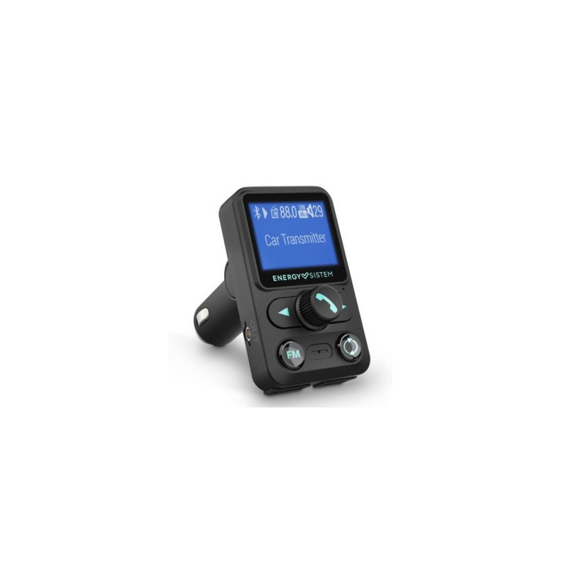 Transmisor de coche energy sistem car fm xtra pantalla lcd 1,4\ bluetooth 5.3"