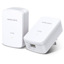 Homeplug mercusys mp500 kit con conexion lan gigabit kit 2 unidades
