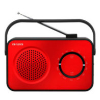 Radio vintage con altavoz aiwa r-190rd am/fm altavoz 4\ y jack 3.5mm dise?o soft touch stylish color"
