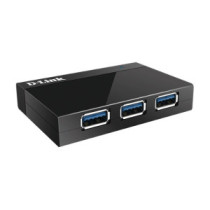 Hub usb 3.0 d-link dub-1340 usb 3.0 4 puertos dise?o portable no necesita corriente