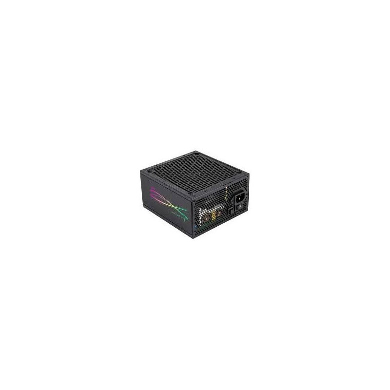Fuente de alimentacion modular aerocool 650w lux pro certificado 80+ bronze apfc vent. 14cm rgb