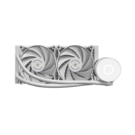 Sistema de refrigeracion liquida profesional mars gaming mlpro240w blanco 2x120mm fdb cobre intel am
