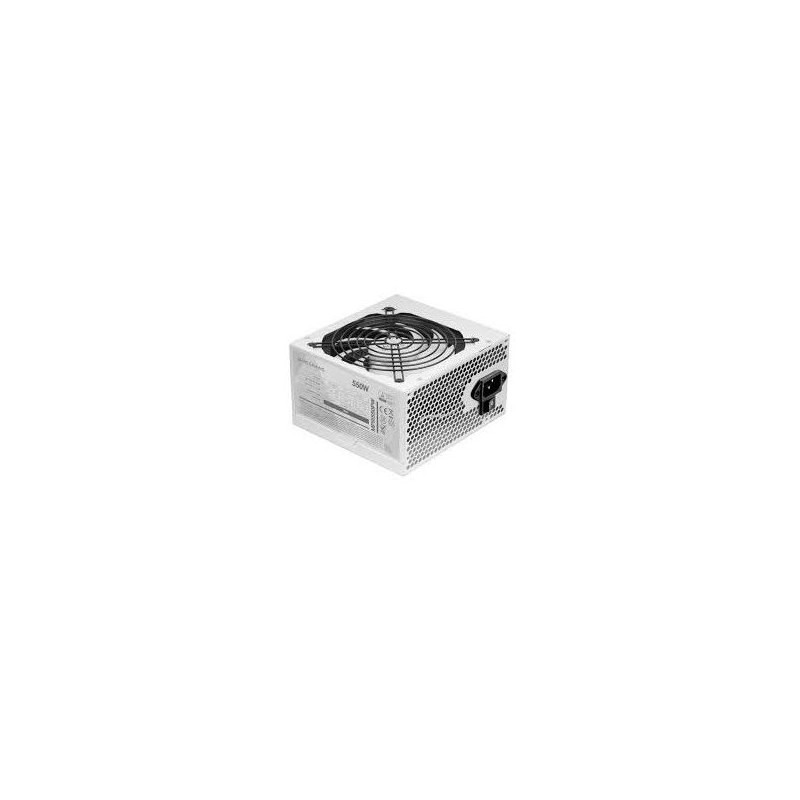 Fuente de alimentacion mars gaming mpiii550pw efic. 85% ai-rpm apfc digital fbd 120mm blanco