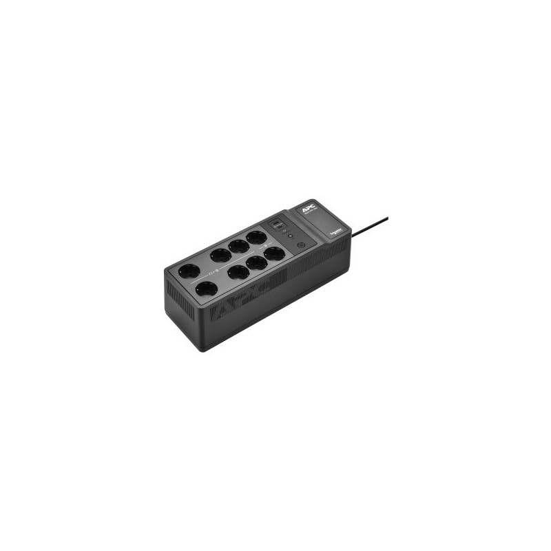Sai apc back-ups 1050va/600w para montaje en suelo o pared 8 tomas schuko 230v puerto usb a-c