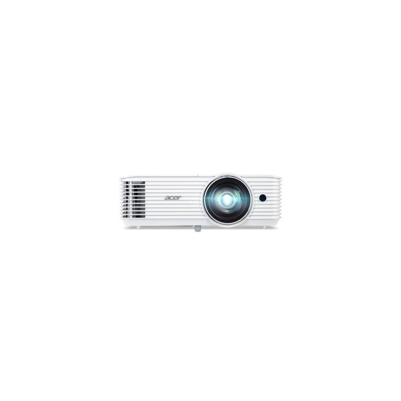 Proyector acer s1386whn, dlp 3d, wxga, 3600lm, 20000/1, hdmi, rj45, short throw 0.5, 2.7kg, euro eme
