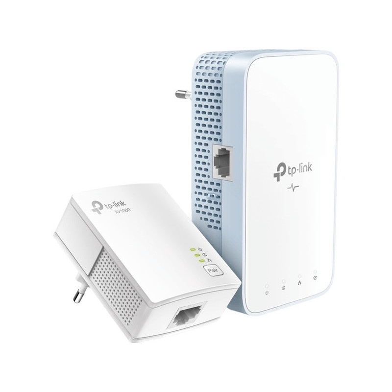 Homeplug wifi tp-link tl-wpa7517 kit ac750 av1000 con 1pto giga kit compuesto de 1*tl-pa7017 & 1*tl-