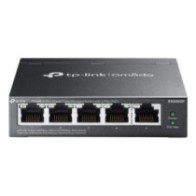Switch gestionable tp-link es205gp omada 5p 5x1gb rj45 4 poe facil gestion carcasa metalica vlan qos