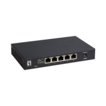 Switch no gestionable level one geu-0525 5p  2.5gbe carcasa metal no rack