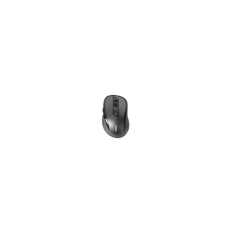Mouse rapoo wireless y bluetooth m500 silent 2.4g ghz bt 4.0 usb 3.0 6 botones 1600 ppp ajustable ne