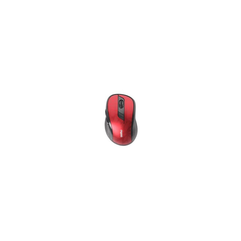 Mouse rapoo wireless y bluetooth m500 silent 2.4g ghz bt 4.0 usb 3.0 6 botones 1600 ppp ajustable