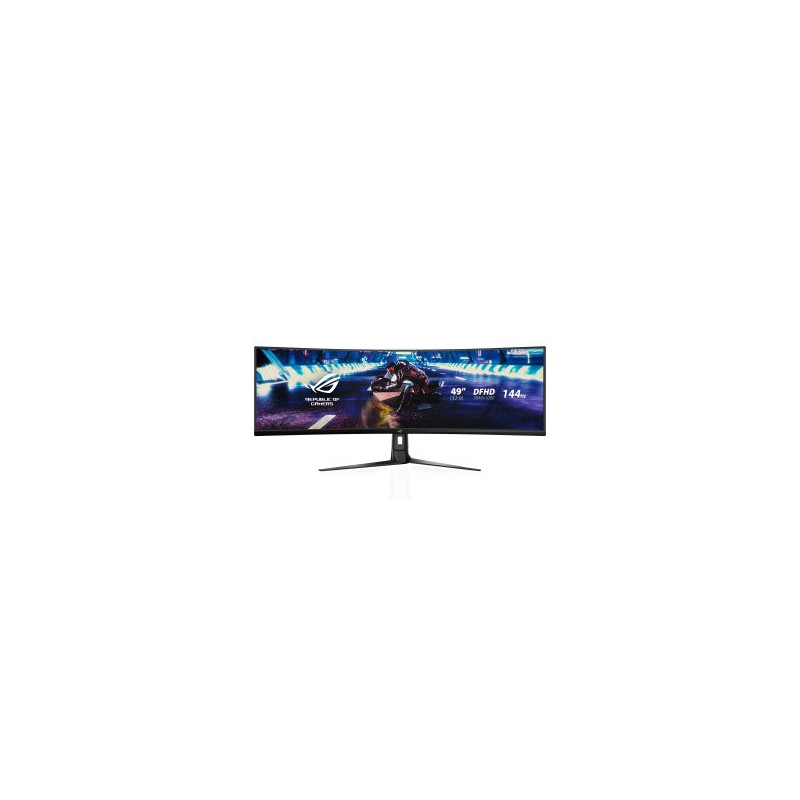 Monitor 49\ curvo dp hdmi usb asus xg49vq gaming 3840x1080 144hz regulable en altura"