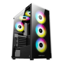 Caja microatx keep out xc-210 glass 1x3.5? 2x2.5? 1xusb2.0 1xusb3.0 gpu max 305mm latcristal templa