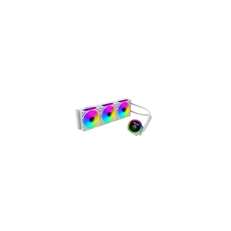 Sistema de refrigeracion liquida keep out xwc-360 pro argb intel y amd vent 3x120mm display temp